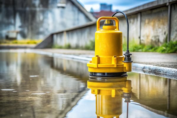 Bomba de agua sumergible en Oleiros