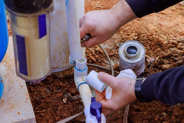 Bomba de extracción de agua en Betanzos