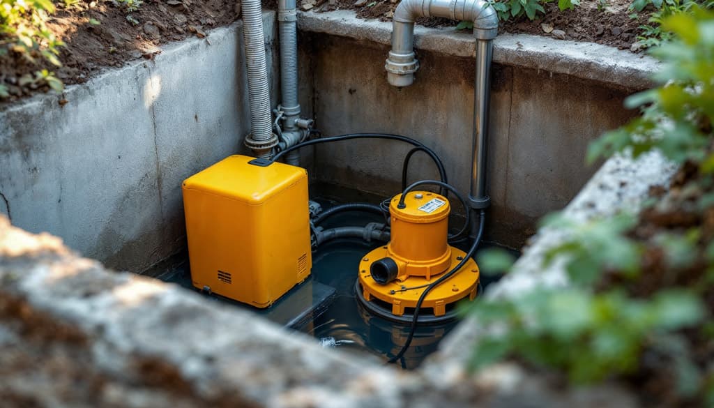 Bomba de extracción de agua en Sada