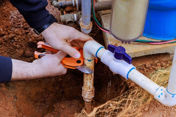 Bomba de extracción de agua en Betanzos